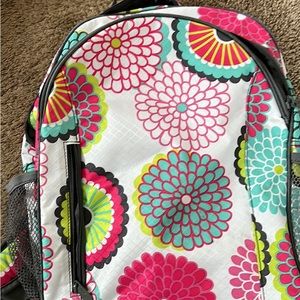 Thirty-One Backpack - flower power